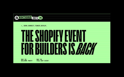 Shopify Summit: Editions.dev