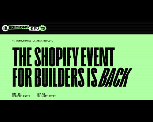 Shopify Summit: Editions.dev