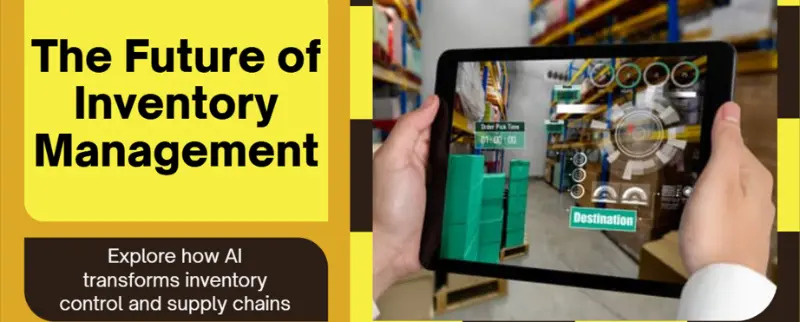 Augmented reality interface for inventory management inside a distribution center